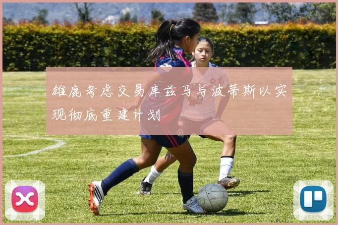 雄鹿考虑交易库兹马与波蒂斯以实现彻底重建计划